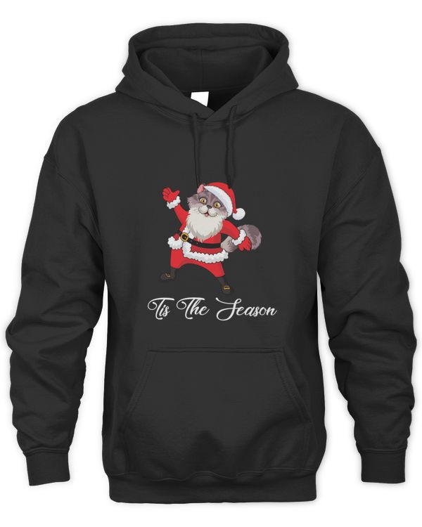 Cat in santa tis the season T-Shirt
