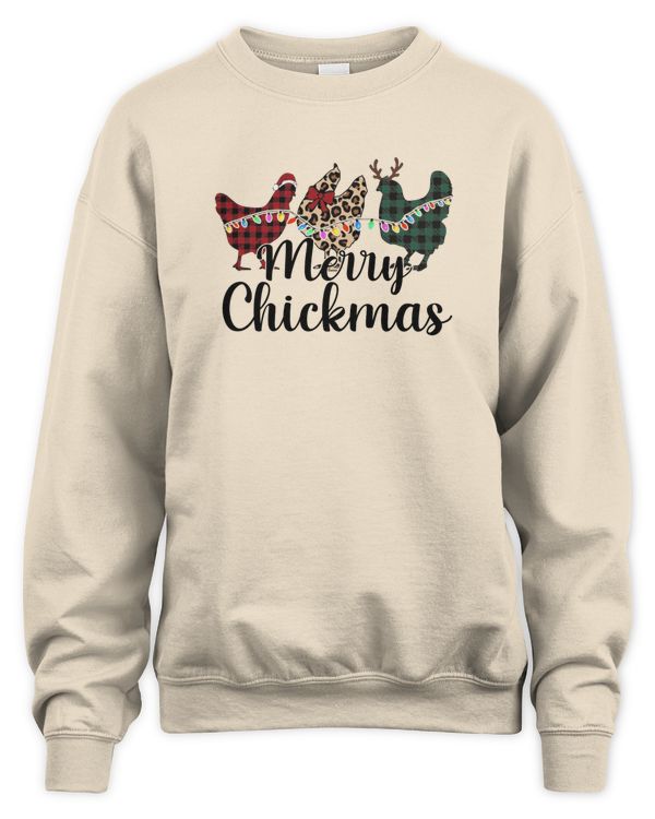 Merry Chickmas Christmas Chicken