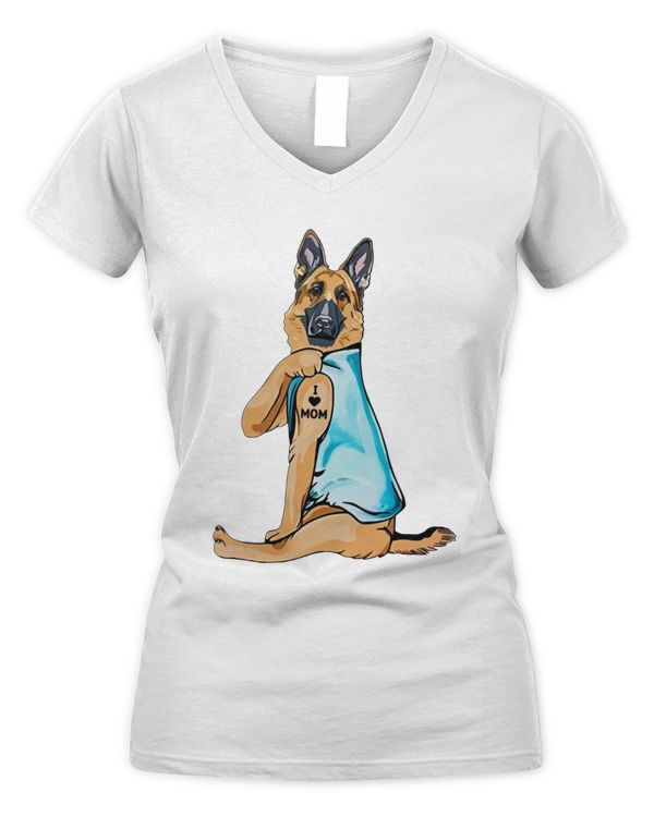 I Love Mom German Shepherd